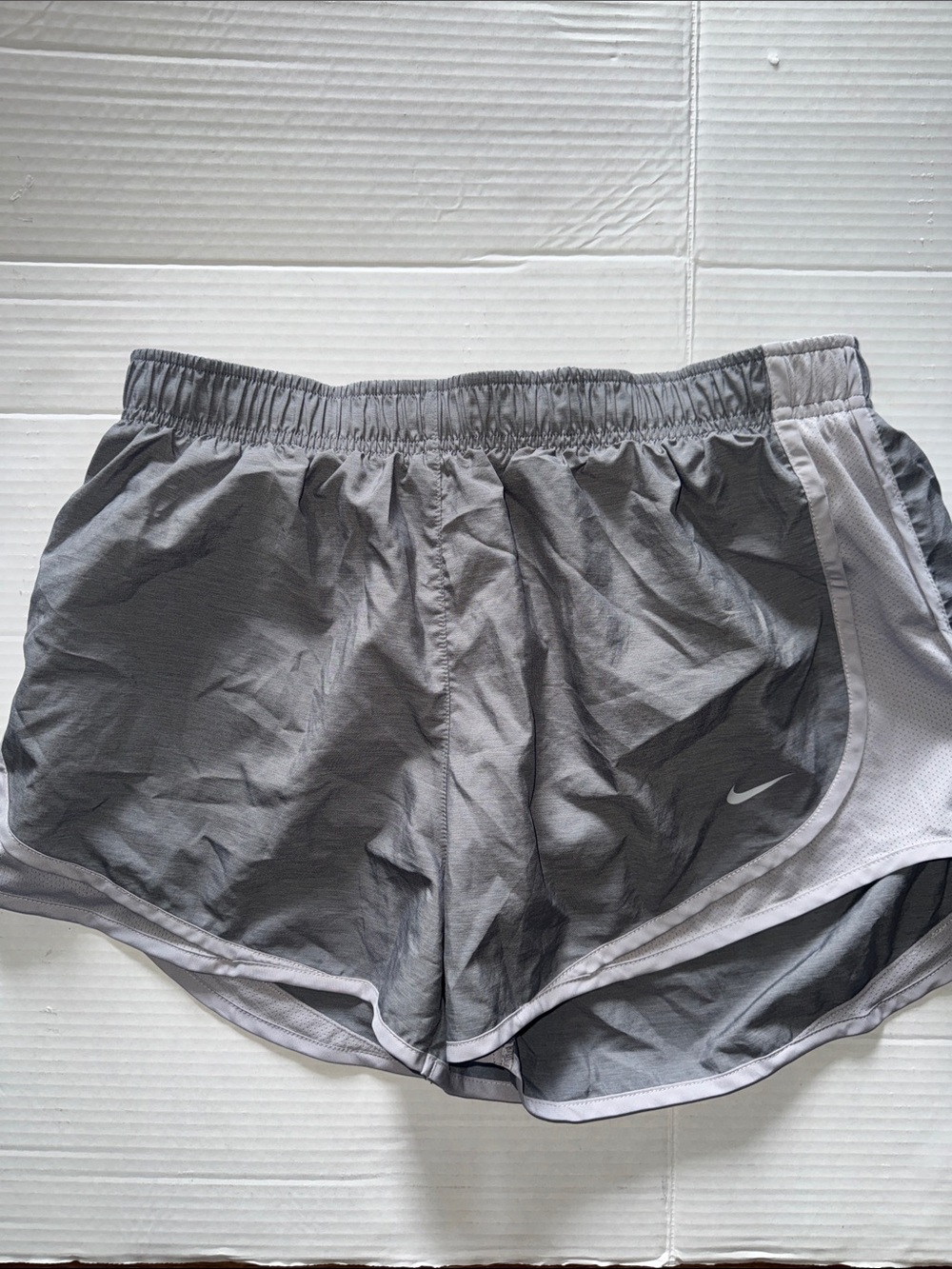 Nike Women's Gray Athletic Running Shorts